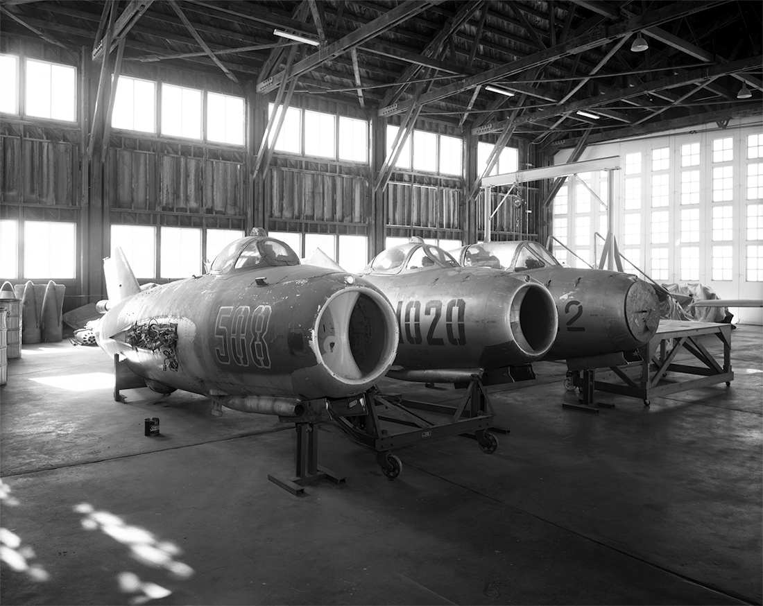 938 Coolidge, AZ 1994 	Three MiG15s